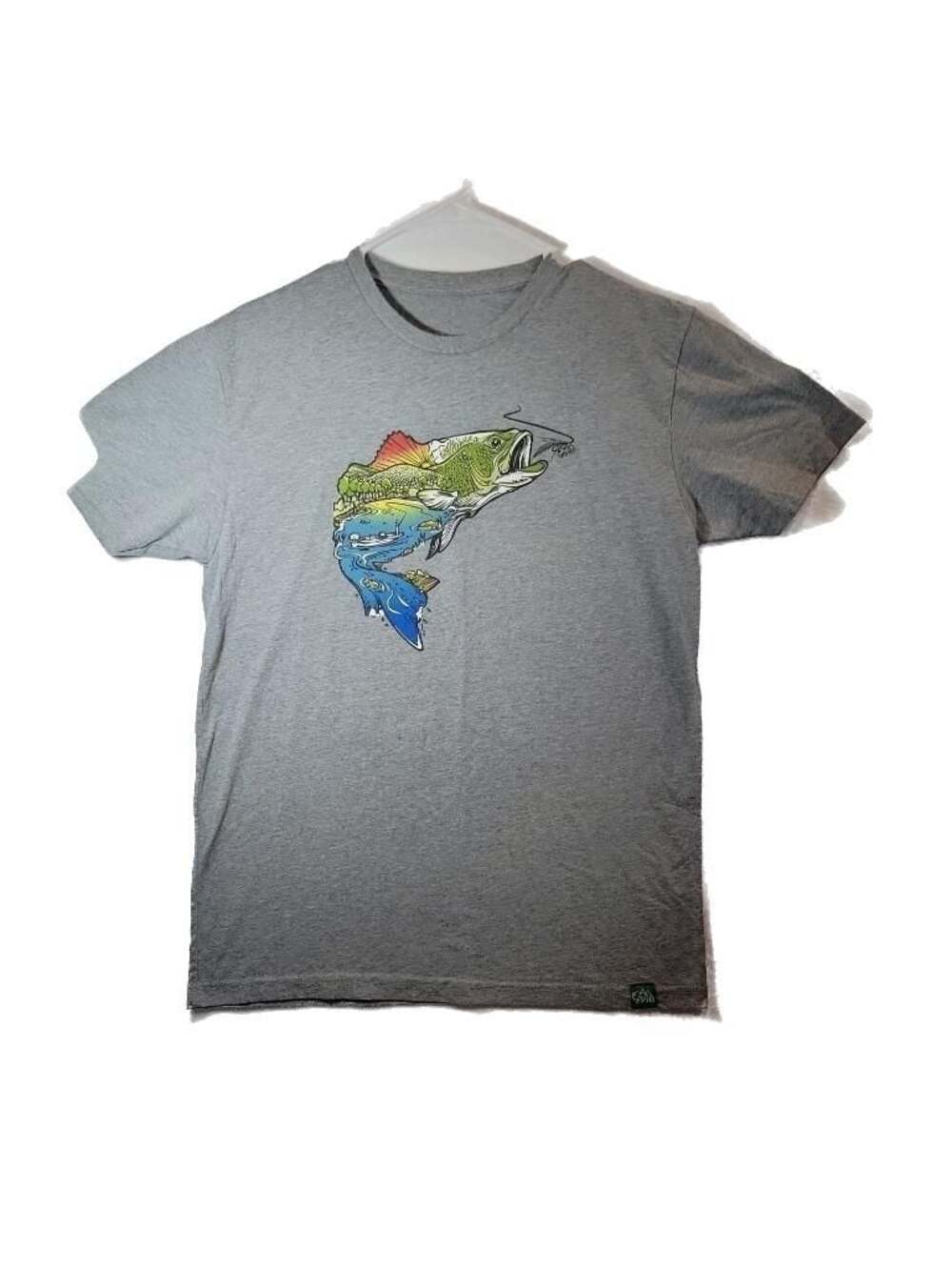 Wild Tribute Gone Fishin' Graphic T-Shirt